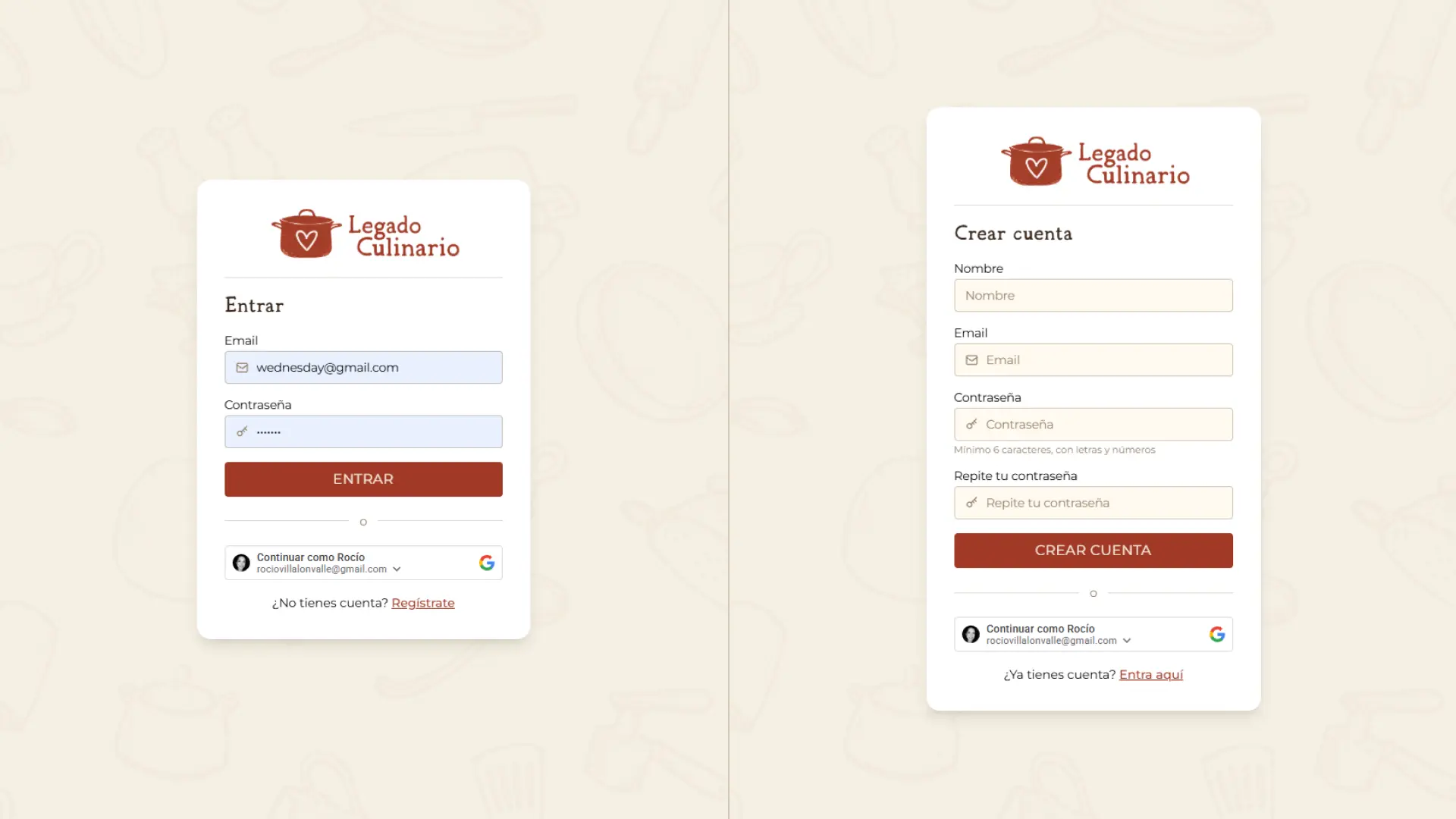 Imagen proyecto Legado Culinario