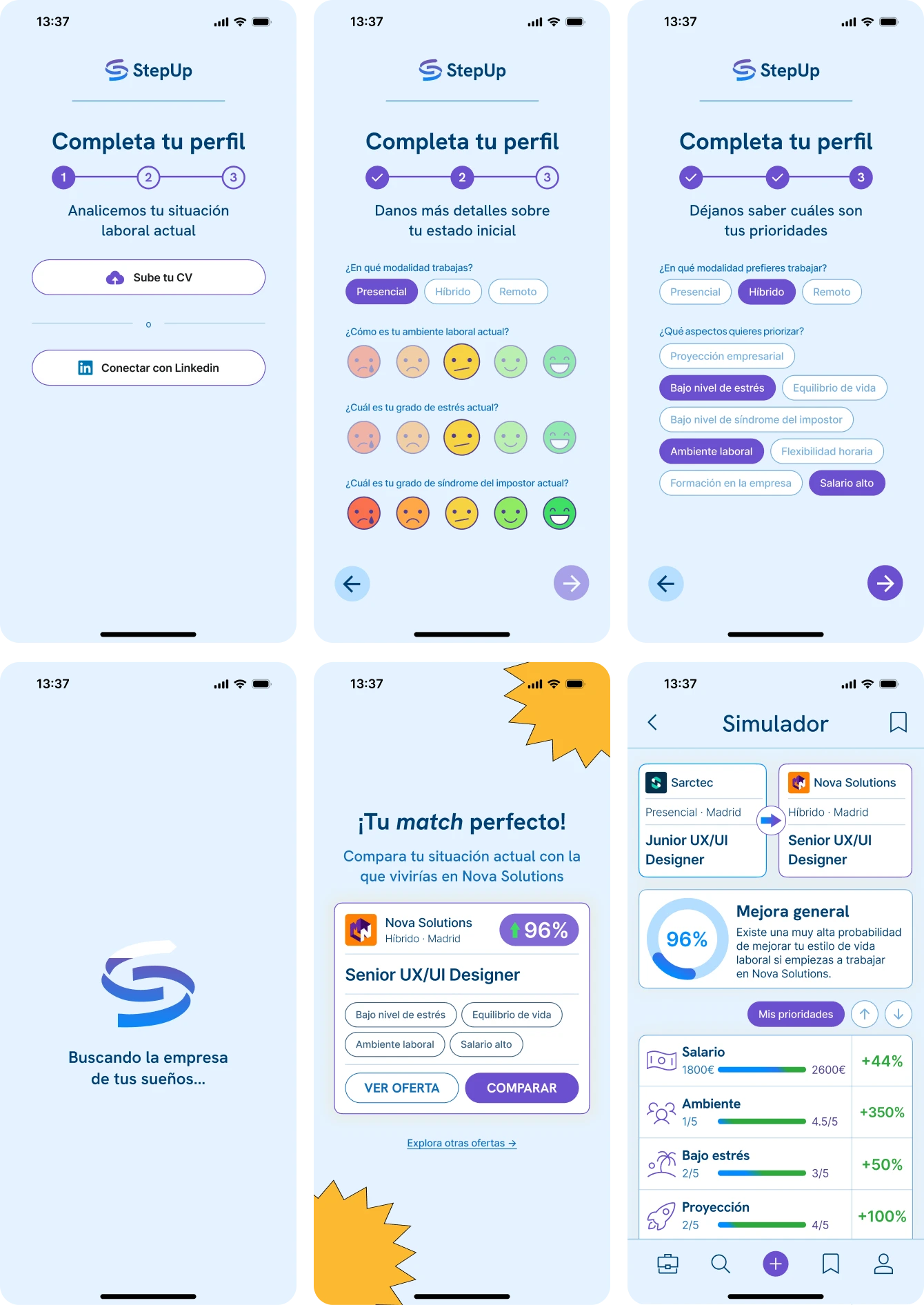 Imágenes del proyecto BioLink